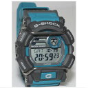 【中古】本物抜群に綺麗CASIOカシオのG-SHOCK 3434 GD-400ネイビーカラーのベルトの時計 1か月保証付き 〇A19-20 X-31
