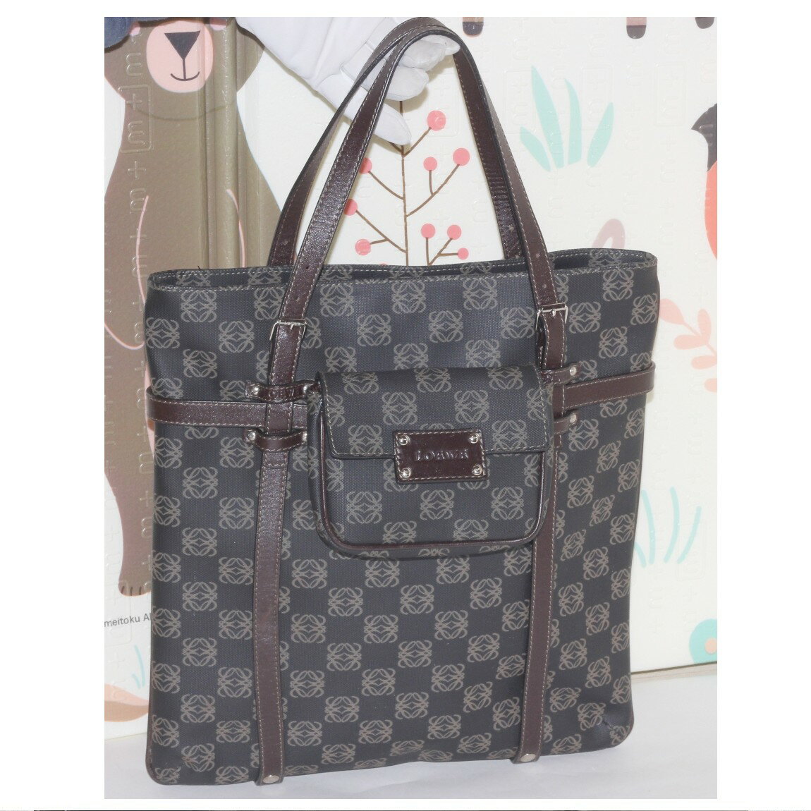 楽天市場】キャンバス トート(ブランドロエベ)(トートバッグ 楽天市場】キャンバス トート(ブランドロエベ)(トートバッグ
