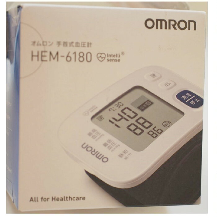 【中古】新品未開封オムロンの手首式血圧計HEM-6180　○J16-39