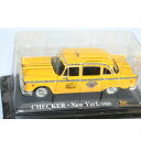 【中古】未開封IXOイクソの1/43ダイキャストモデルCHECKER New York/1980のミニカー　KM-055