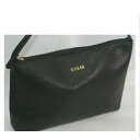 【中古】本物抜群に綺麗GUESSゲスの女性用の黒x豹柄ハンドポーチ サイズW25H17D4cm ○C14-54-2(4)
