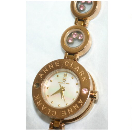 【中古】完動美品アンクラーク女性用ピンクゴールド色のブレスタイプの時計 1ヶ月保障付 ○A14-112 【中古】完動美品アンクラーク女性用ピンクゴールド色のブレスタイプの時計 1ヶ月保障付 ○A14-112