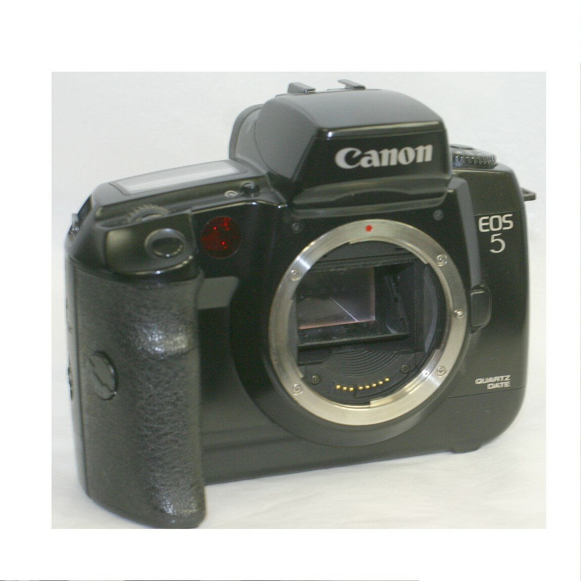【中古】完動品キャノンの35mmフィルム使用可能なAFカメラEOS5　DEMOモデル　1ヶ月保障付　○F14-14-2