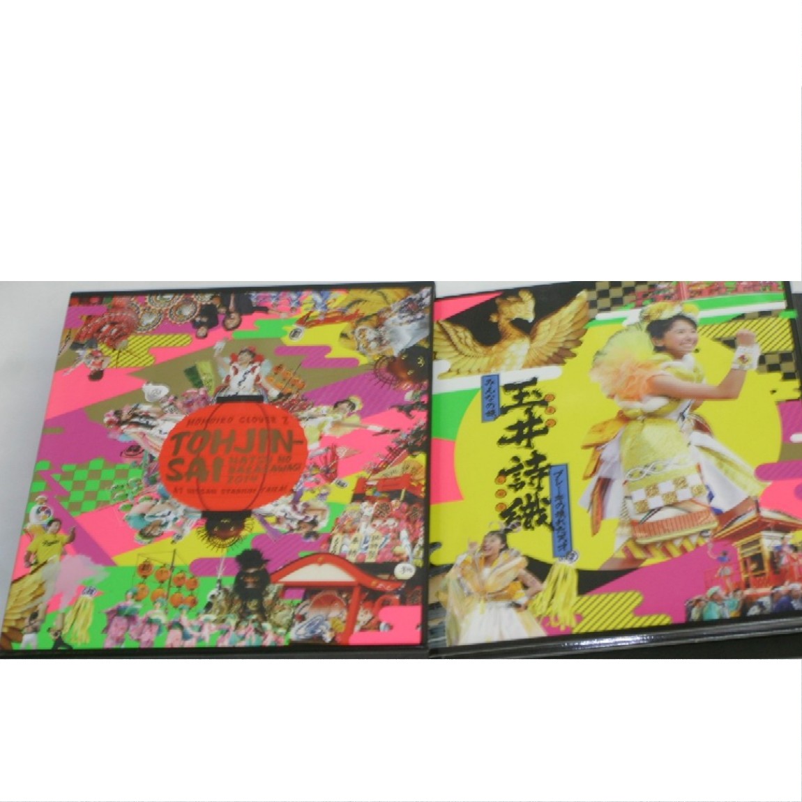 【中古】本物綺麗ももいろクローバーZ夏のバカ騒ぎ2014日産スタジアム大会のブルーレイディスクの4枚セット ○S13-16-9