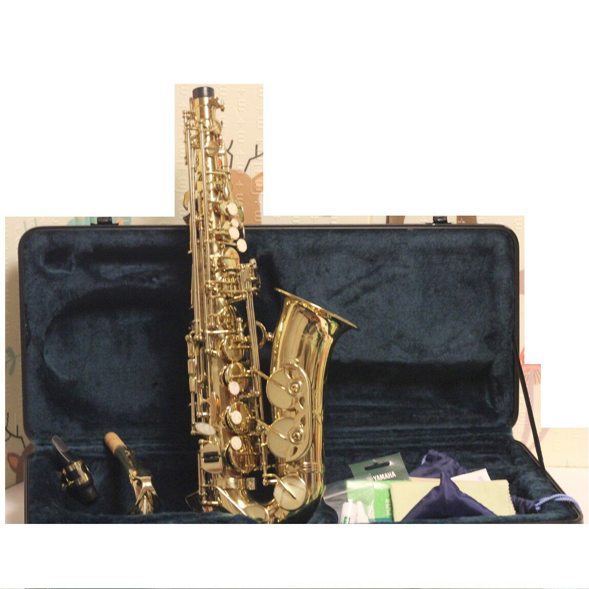 【中古】本物ほぼ新品Kaerntnerケルントナーの金色メタル素材のアルトサックス 〇J20-30