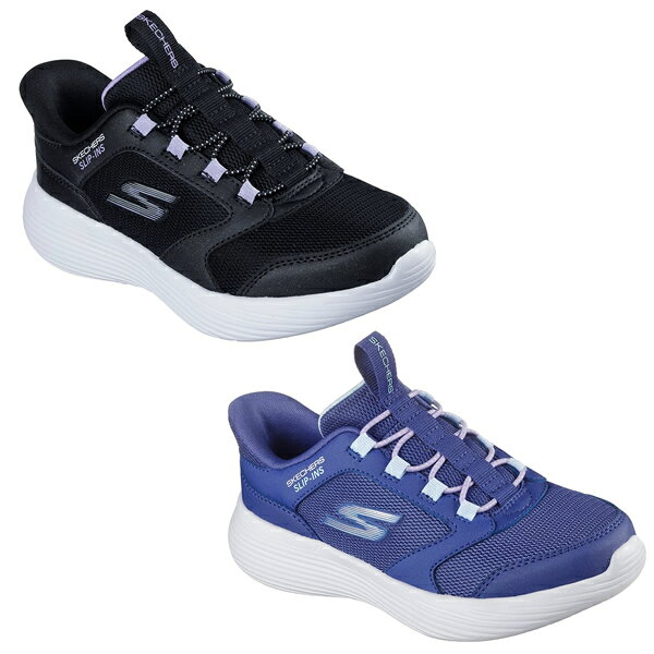  手を使わずに履ける スケッチャーズ 303855L バウンダー - シンプル キュート skechers スニーカー レディース スリップインズ