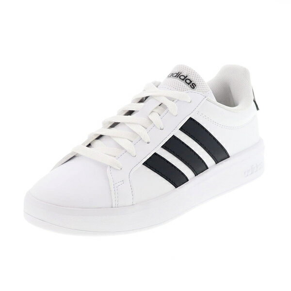 ADIDAS - アディダス adidas JP9365 キッズ ジュニア ジュニアスニーカー グランドコート3 0ジュニア Grand Court Junior ONE93 男の子 女の子 運動靴 子供靴 ジュニアシューズ 入学 新学期 男児 女児 学校 ブラック ホワイト 22.0cm-25.5cmcm 靴 シューズ jp9365