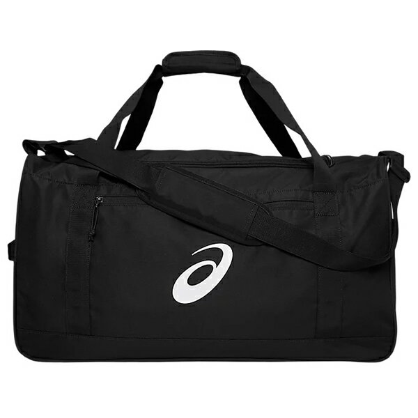 ASICS ダッフルバック60 大容量60L 通学 部活 ジム 旅行 ユニセックス シンプル スポーツバッグ ブラック 3033C347