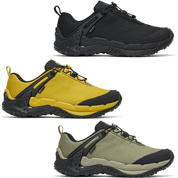 Rakuten - メレル カメレオンストーム CHAM STORM REDUX JP GORE-TEX 軽量 防水 幅広 通気性 衝撃吸収 シリーズ アウトドア フェスカルチャー ファッション パフォーマンスライフスタイル アスファルト メンブレン テクノロジー テクニカル ブラック テック アプローチ 腰痛 mfw-cham