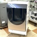 ●【家財おまかせ便発送C】中古品 SHARP シャープ ES-W113-SL シルバー系 ドラム式洗濯乾燥機 左開き 洗濯11kg 乾燥機6kg 2021年製【沖縄県・離島配送不可】