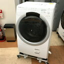 ●【家財おまかせ便発送C】中古品 シャープ ES-S7J-WL クリスタルホワイト ドラム式洗濯乾燥機 左開き 洗濯7kg 乾燥機3.5kg 2024年製【沖縄県・離島配送不可】