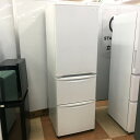 ●【家財おまかせ便発送E】中古品 Panasonic パナソニック NR-C372N-W スリム冷凍冷蔵庫 3ドア 右開き 幅59cm 365L 2021年製【沖縄県・離島配送不可】