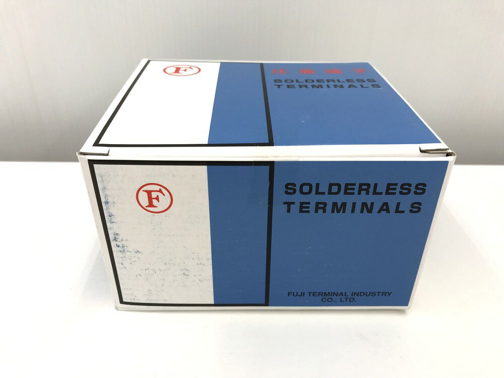 未開封品 冨士端子工業 R325-12 銅線用裸圧着端子 10個入り ※外箱ダメージ有【沖縄県・離島配送不可】