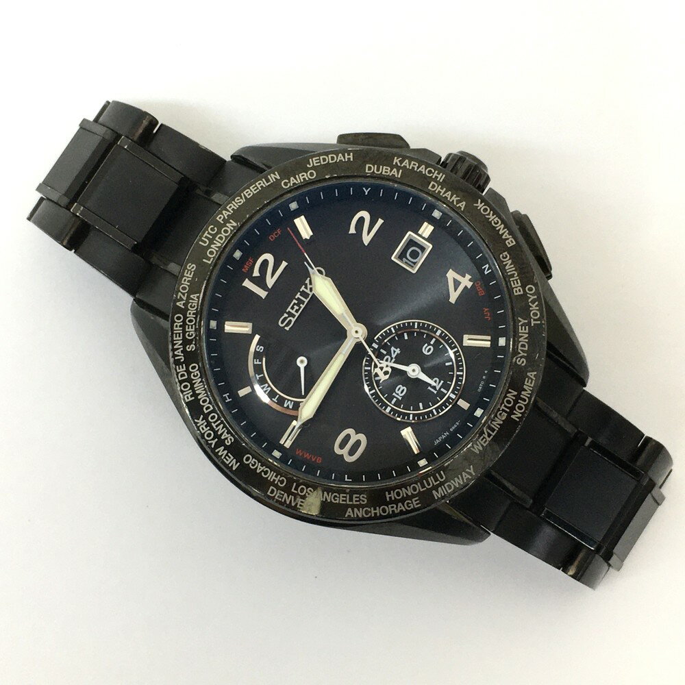 ●中古品 SEIKO SAGA303 Brightz 20th Limited Edition ブライツ20周年記念限定モデル メンズ 腕時計 ソーラー 電波【沖縄県・離島配送不可】