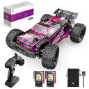 【20%OFFクーポン+P10倍】DEERC ラジコンカー オフロード 大人 速い 高速 子供 4WD 1/10 45km/h ブラシレスモーター 大型 操作時...