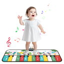 【23%OFFクーポン配布中】【新商品】ピアノマット おもちゃ ダンスマット ゲーム 電子ピアノマット 子供向け 知育玩具 折り畳み式 14鍵盤 8種類楽器 音...