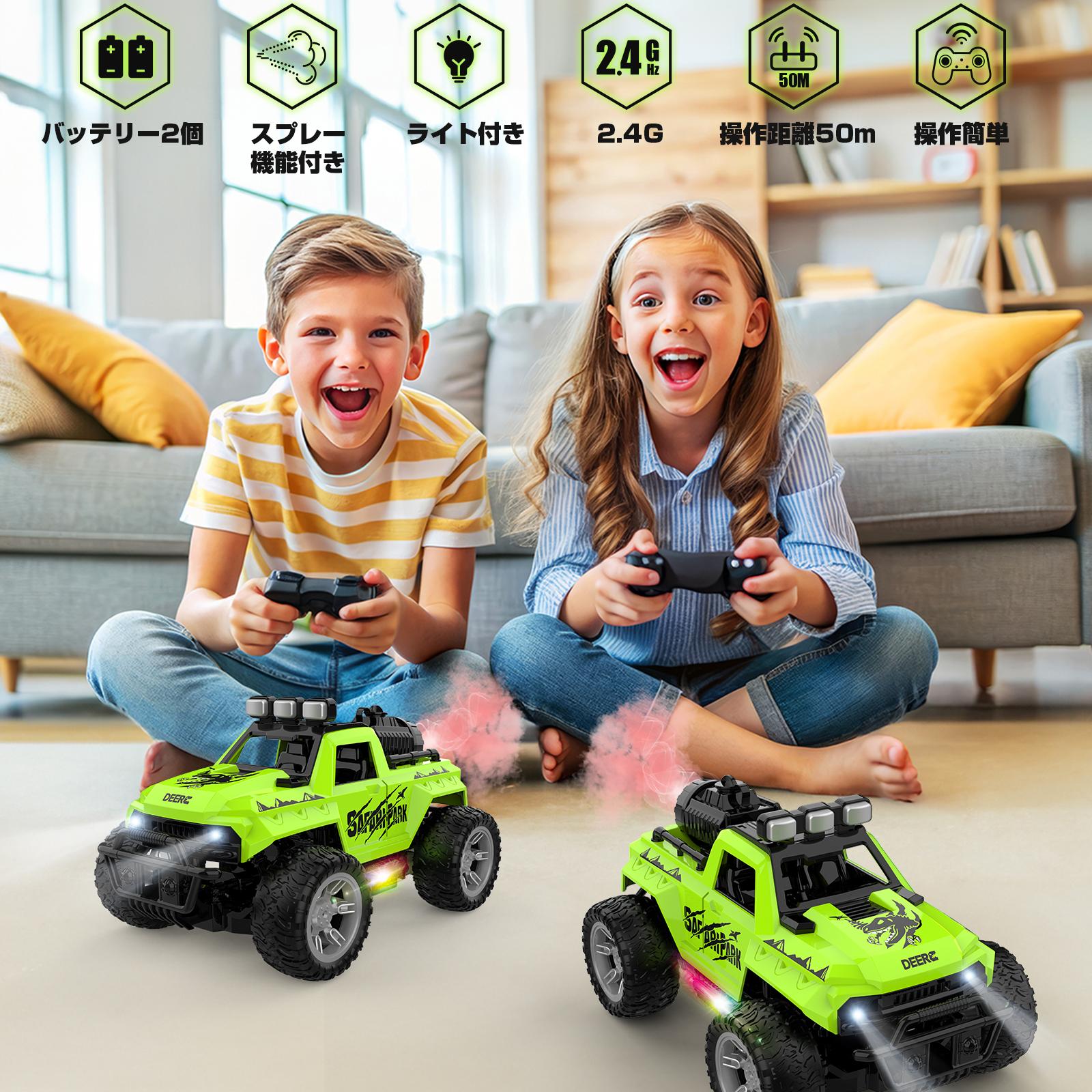 �ڥ��ꥹ�ޥ�����30%OFF�����ݥ����ۡۡڿ��ʮ�͡��ڤ������ץ졼��ǽ��DEERC �饸���󥫡� �Ҷ����� ���Ϸ��б� ���ե����� 2.4GHz �饤���դ� ...