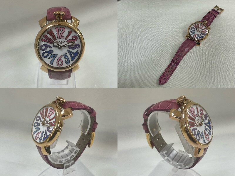 ガガミラノ GaGaMILANO マヌアーレ 5021.1 【中古】 【腕時計】【送料無料】