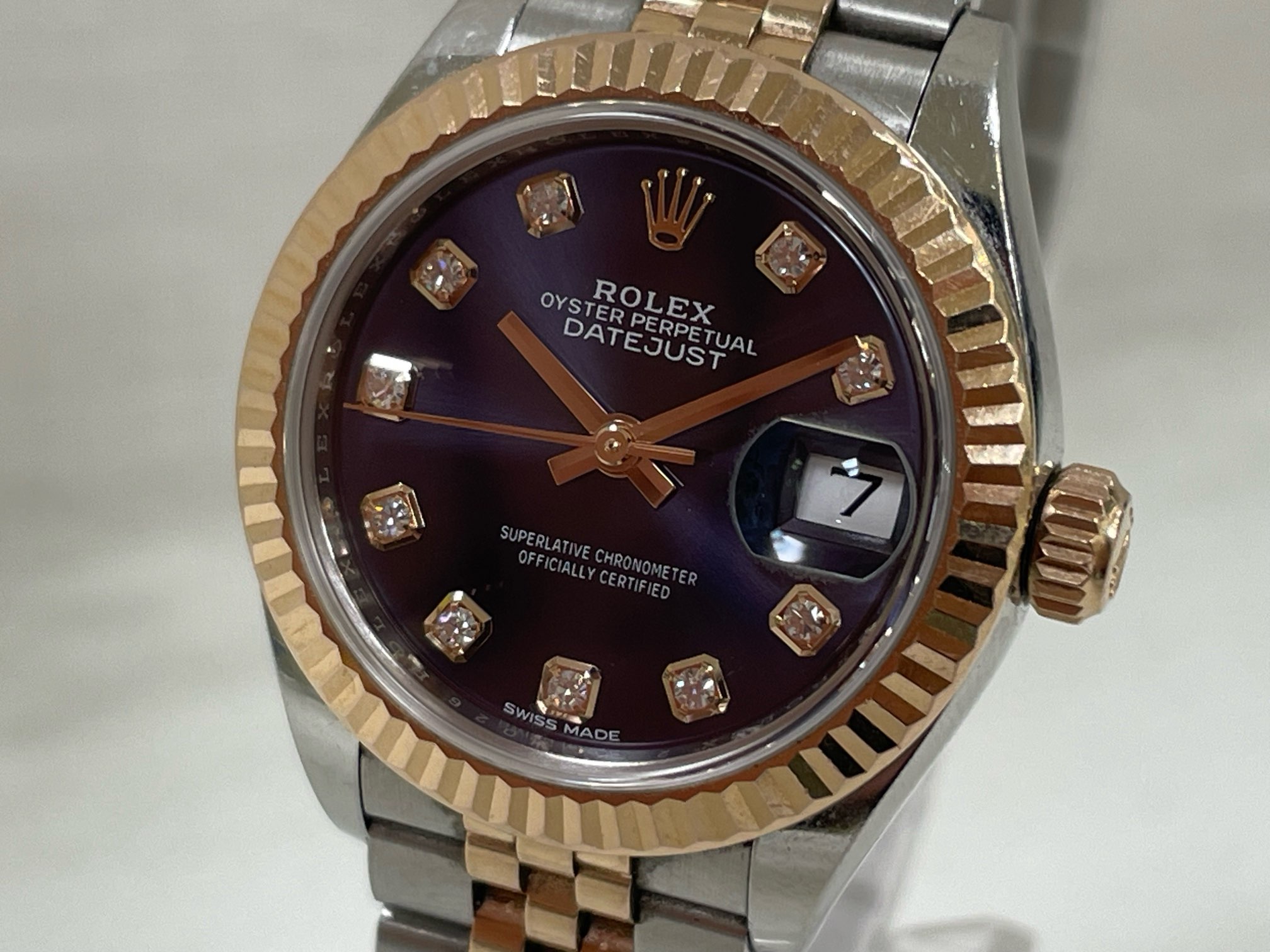 ロレックス ROLEX デイトジャスト28 27