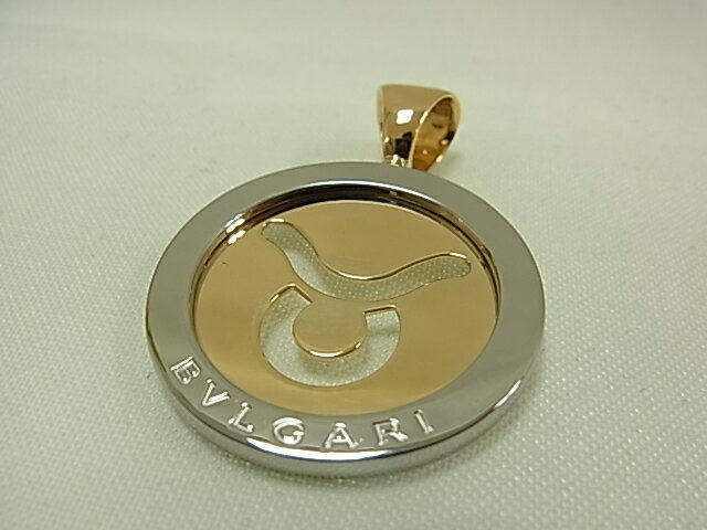 ブルガリ BVLGARI トンドペンダント 牡牛座 【中古】 【ペンダント】 【送料無料】