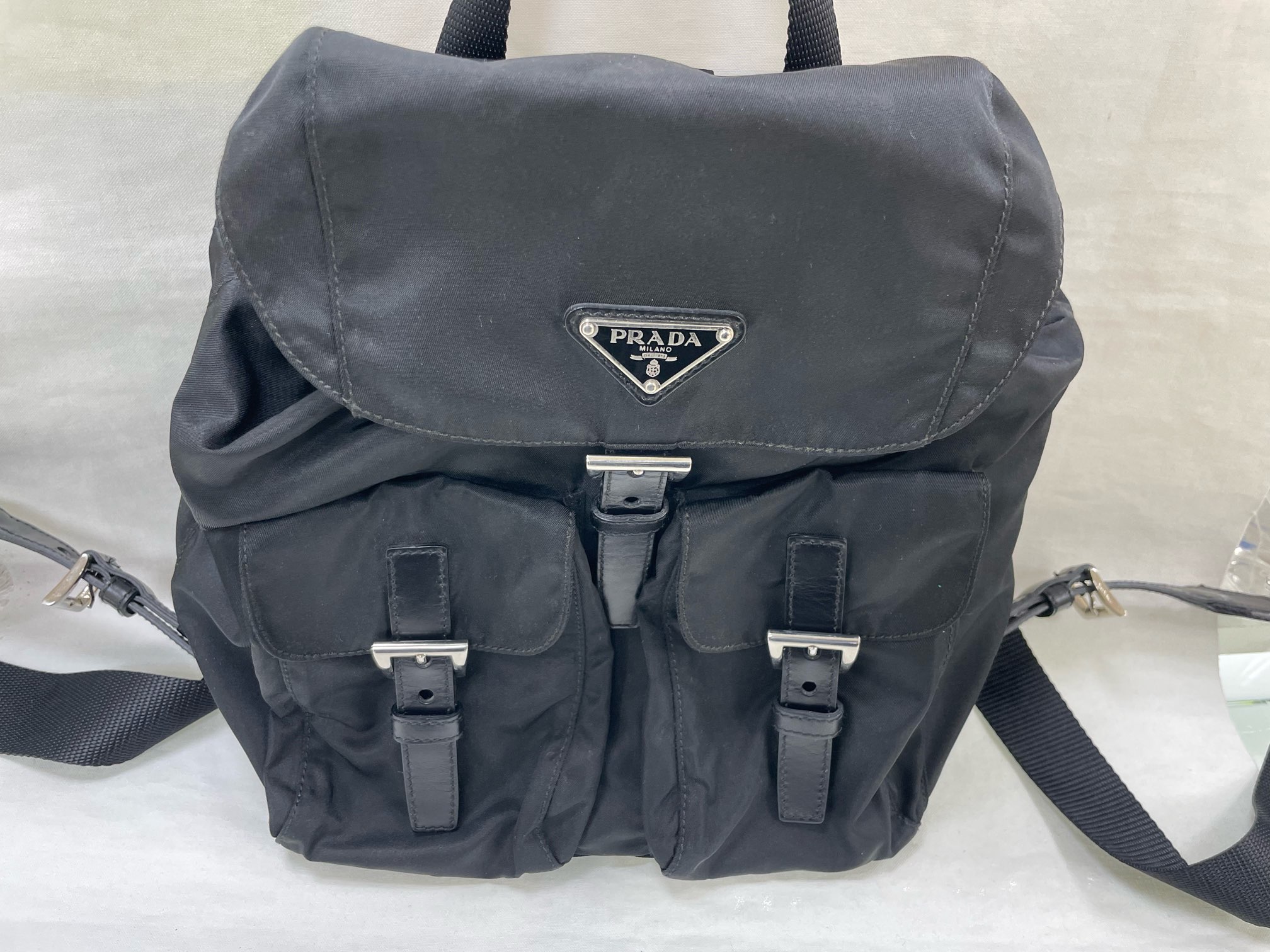 プラダ PRADA バッグパック BZ6677 【中古】 【バッグ】 【送料無料】