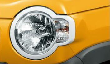 【スズキ純正】　ヘッドランプリム (ホワイト)　★ハスラー MR52S・MR92S★