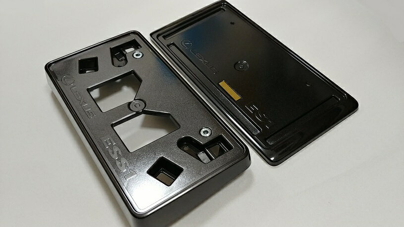 【レクサス純正】　ナンバーフレーム各色 ［フロント&リヤ2枚セット］　★レクサスES 10系前期★ ES