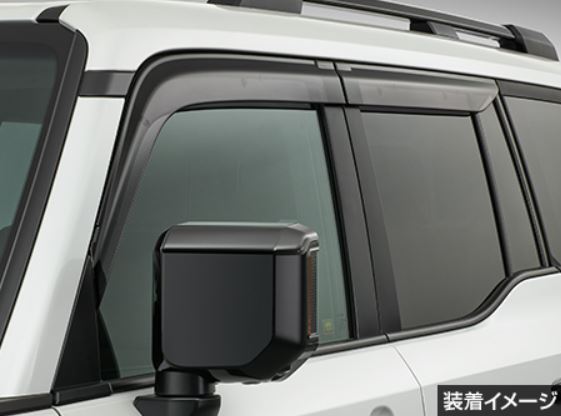 Rakuten - 【トヨタ純正】　サイドバイザー [RVワイドタイプ]　★ランドクルーザー250 250系★ ランドクルーザー250