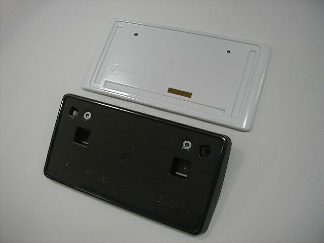 【レクサス純正】　ナンバーフレーム各色 ［フロント&リヤ2枚セット］　★レクサスRX 20系★