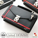 セカンドバッグ メンズ ブランド クロスライン 人気ブランドのセカンドバッグ UH-2462 United HOMME ユナイテッドオム 鍵付き キー 男性用 ...