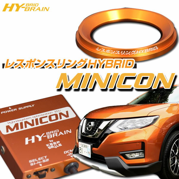 エクストレイルH(N)T32 HYBRAIN レスポンスリングHYBRID＆MINICONセット ニッサン パーツ その1