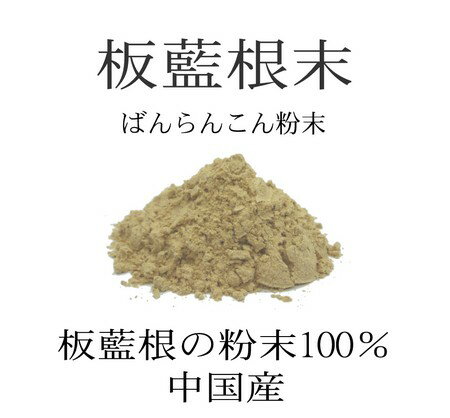 全品値引き 今、食べたくなる 板藍根 純度100％ 板藍根末 50g ばんらんこん末 バンランコン 熱湯を注いで板藍根茶としてもお飲みいただけます。メール便限定送料無料 3