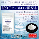 高濃度 食べる 低分子ヒアルロン酸純末 10g なんと500mg充実摂取で20日 高品質・高純度96.8% メール便送料無料 2