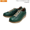 アサヒ メディカルウォーク レディース 靴 ウォーキングシューズ 1645 グリーン AF16456 3E 日本製 国産大人のレザースニーカー 1645(A)