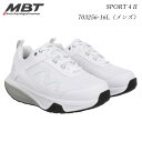 MBT エムビーティー メンズ シューズ 靴 スニーカー SPORT 4 II WHITE 703256-16L 70325616L メッシュ 男性用 姿勢補正...