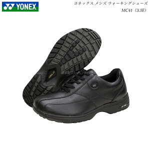 ヨネックス ウォーキングシューズ メンズ 靴 MC41 MC-41 ブラック 3.5E SHWMC41 SHWMC-41 YONEX ヨネックス パワークッション ウォーキングシューズ YONEX
