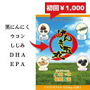 【初回限定！5日間限定2280円→1000円に】しじみサプリ オルニチン DHA EPA 発酵黒ニンニク ウコン げんき玉丸 けんとの杜 アリシン クルクミン ポッキリ 62粒 1ヶ月分 オールイン サプリメント にんにく 黒にんにく ウコンサプリ にんにくサプリ 黒にんにくサプリ