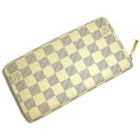 商品詳細 商品名 【美品】LOUIS VUITTON ★ルイ・ヴィトン ジッピーウォレットN60019ダミエ アズール サイズ W19.5×H10.5×D2.5cmcm 素材 ダミエ・アズール サイズ 約W19.5×H10.5cm 仕様 ファスナー開閉式 内側：ファスナー式小銭入れ×1、札入れ×1、カード入れ×8、パッチポケット×3、マチポケット×2 製造 made in spain/CR2173 商品状態 程度　SA。カードの膨らみなどは見られずきれいな商品です。ファスナーの持ち手などは多少の木傷はみられます。 付属品 保存袋。 当店の商品状態目安表 程度N(新品) 未使用のきれいな商品で、付属品等が揃っているもの。 程度NS(未使用品) 未使用のきれいな商品です。付属品等が欠品・汚れ・破損等があるもの。店頭展示処分品・在庫品など。 程度S(新品同様品) 新品のようにきれいな使用感のあまりない商品。付属品等に欠品、汚れ、破損等がある場合があるもの。 程度A 中古品ですが、きれいな商品。微細な傷や汚れ等が少しある程度の良いもの。 程度B 中古品です。まだまだ使用可能な商品ですが、使用感がありすぐわかるぐらいの傷・汚れ等があるもの。 程度C 中古品です。まだまだ使用可能な商品ですが、かなり使用感があり傷・汚れ等があるもの。