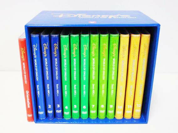 【新着】美品◆ストレートプレイDVD（DVDセット)◆ディズニー英語システム【中古】ワールドファミリー DWE 英語教材 幼児教材 子供教材 知育教材　824002