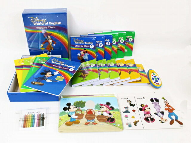 【お値下】未使用・新品多◆ミッキーパッケージ+SP玩具付き【2019年/ブルーレイ最新版】Blu-ray◆ディズニー英語システム【中古】ワールドファミリー DWE 英語教材 幼児教材 子供教材 知育教材 914012 DMPBL03