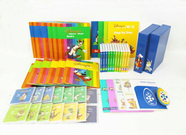未使用・未開封多◆ミッキーパッケージ【2017年8月/新小役・DVD最新版】シングアロング付+P玩具付き+DVDメイト付き◆ディズニー英語システム【中古】ワールドファミリー DWE 英語教材 幼児教材 子供教材 知育教材　914012　DMP002