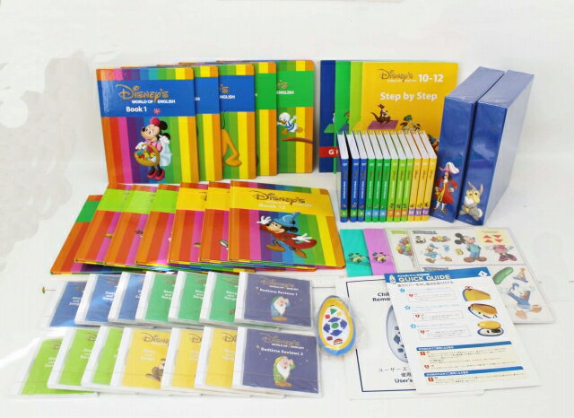 【お値下】未使用多◆ミッキーパッケージ【2017年4月版】(シングアロング付)+P+DVDメイト◆ディズニー英語システム【中古】ワールドファミリー DWE 英語教材 幼児教材 子供教材 知育教材　914012　DMP008