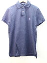 【夏SALE】ラルフローレン 半袖ポロシャツ XS メンズ ネイビー 【中古】≪
