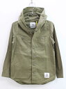 【SALE!】□スムージー/SMOOTHY □110-120cm (M) 長袖パーカー カーキグリーン【中古】子供服 キッズ kids 男の子 女の子 春秋 tops 412052