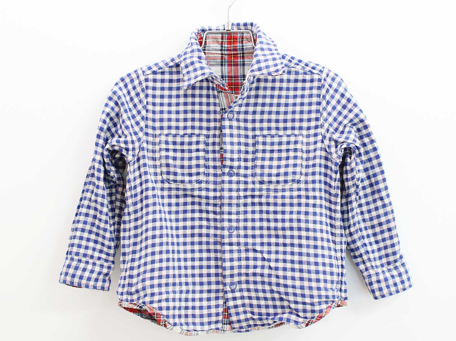 ���Ͳ���!�ۢ��ߥ��ϥ���/MIKIHOUSE��100cm Ĺµ����� �ַ� �ķ� ��С����֥����šۻҶ��� ���å� kids �ˤλ� �ս� tops 412052