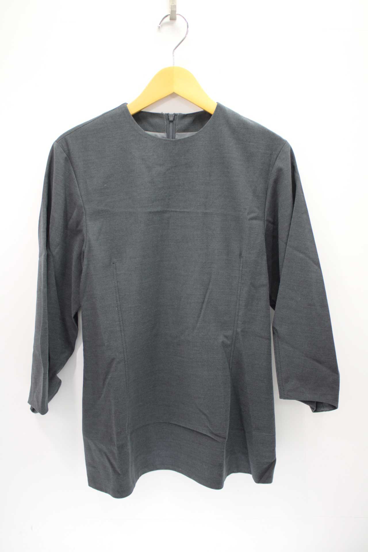 【SALE】ミラオーウェン ウエストシェイプブラウス レディース 1 グレー【中古】♪ auc-kids2nds-10615916 セカンズ&キッズセカンズ パッケージ画像