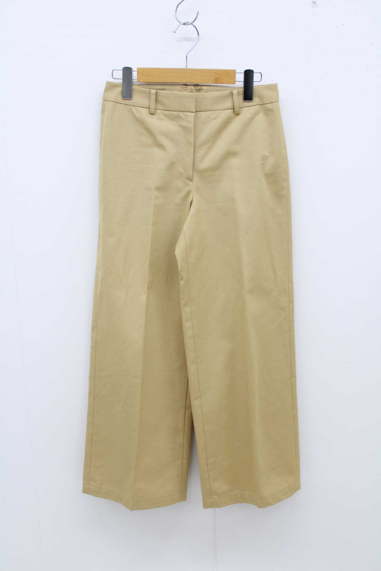 乐天商城 - セオリーリュクス HEAVY COTTON CANVA JONNA/ヘビーコットンパンツ レディース 36 カーキ【中古】♪