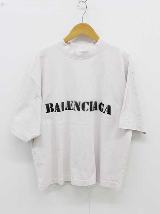 楽天市場】バレンシアガ（柄ロゴ）（Tシャツ・カットソー｜トップス