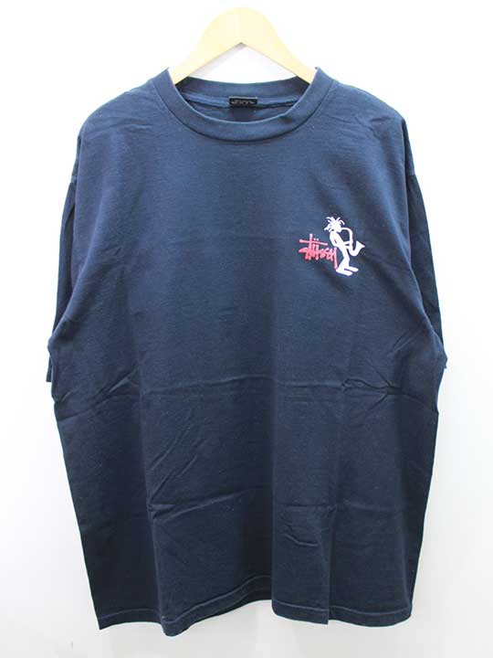 楽天市場】ステューシー（カラーネイビー）（Tシャツ・カットソー