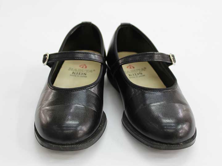 ハルタ フォーマルシューズ 17cm 女児 黒【中古】○